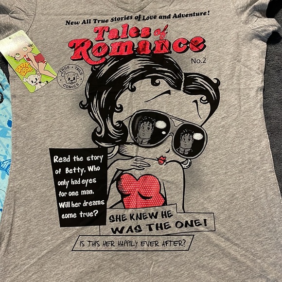 Sleeveless Betty Boop T-shirts with tags and 1 pair Sleeping pants - Picture 7 of 8